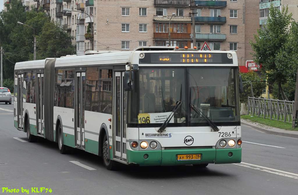 Sankt Petersburg, LiAZ-6213.20 Nr 7286