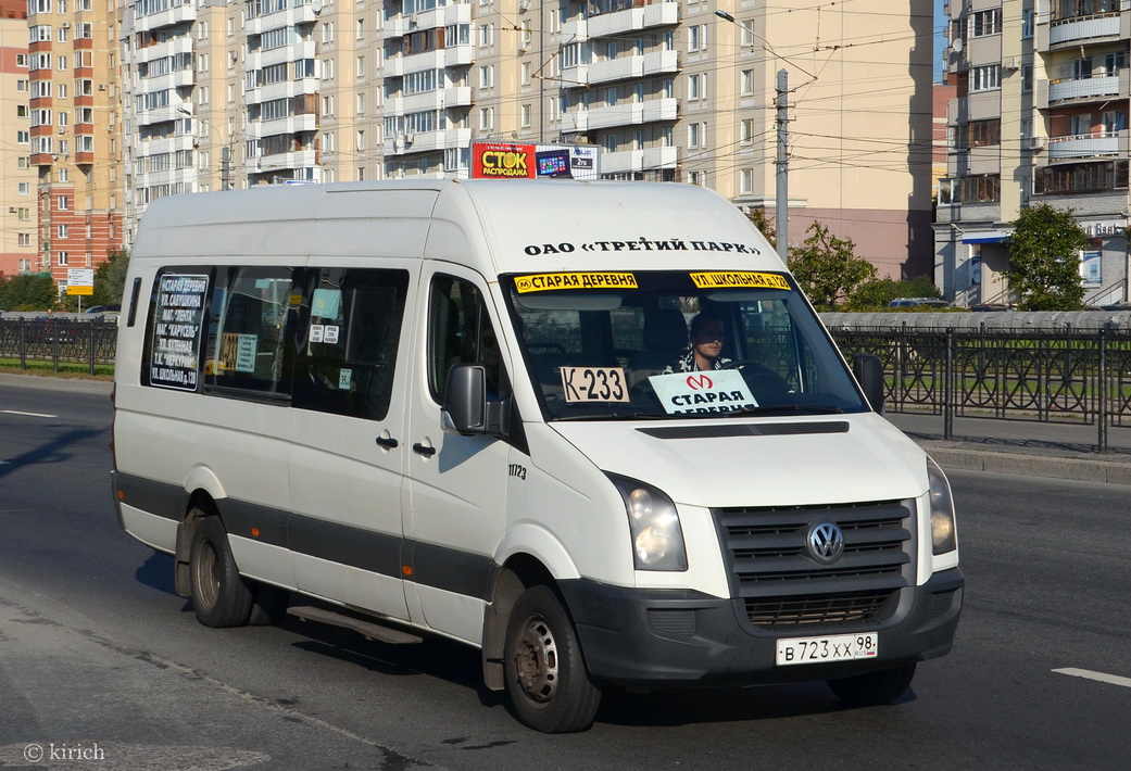 Санкт-Петербург, БТД-2219 (Volkswagen Crafter) № В 723 ХХ 98