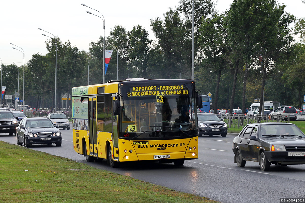 Санкт-Петербург, МАЗ-206.067 № В 265 ЕР 178