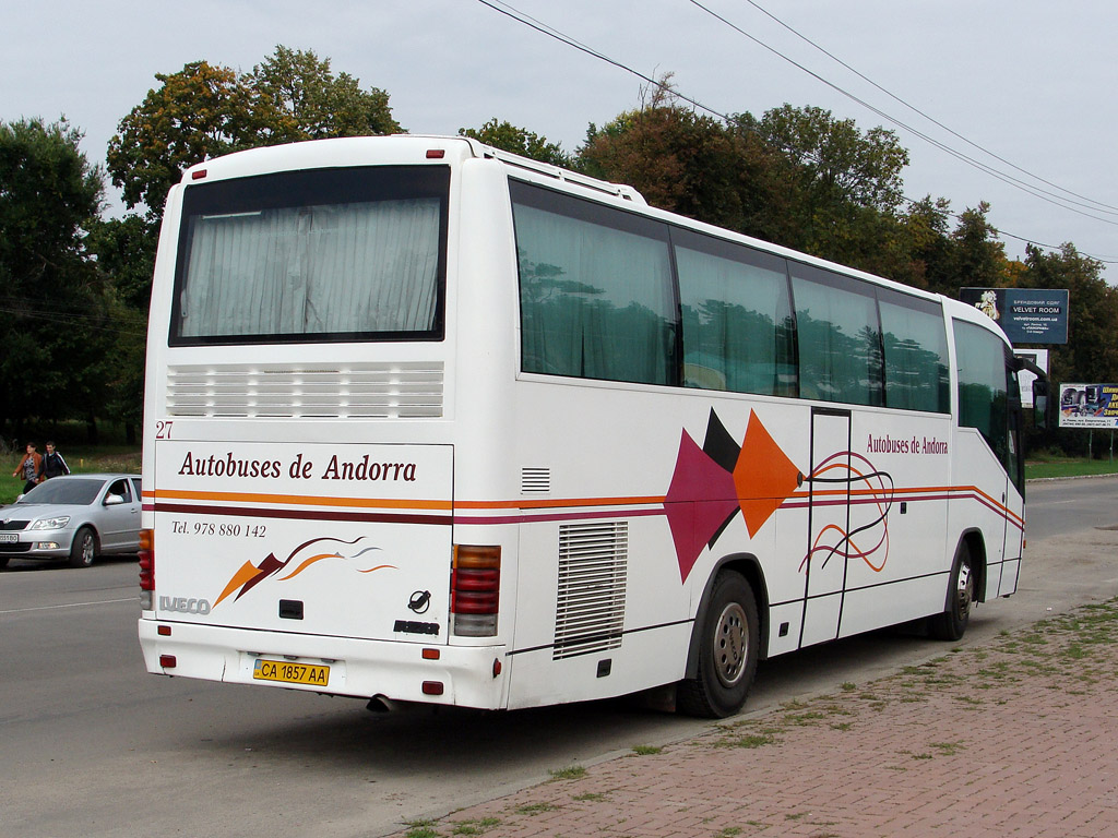 Черкасская область, Irizar Century 12.35 № CA 1857 AA