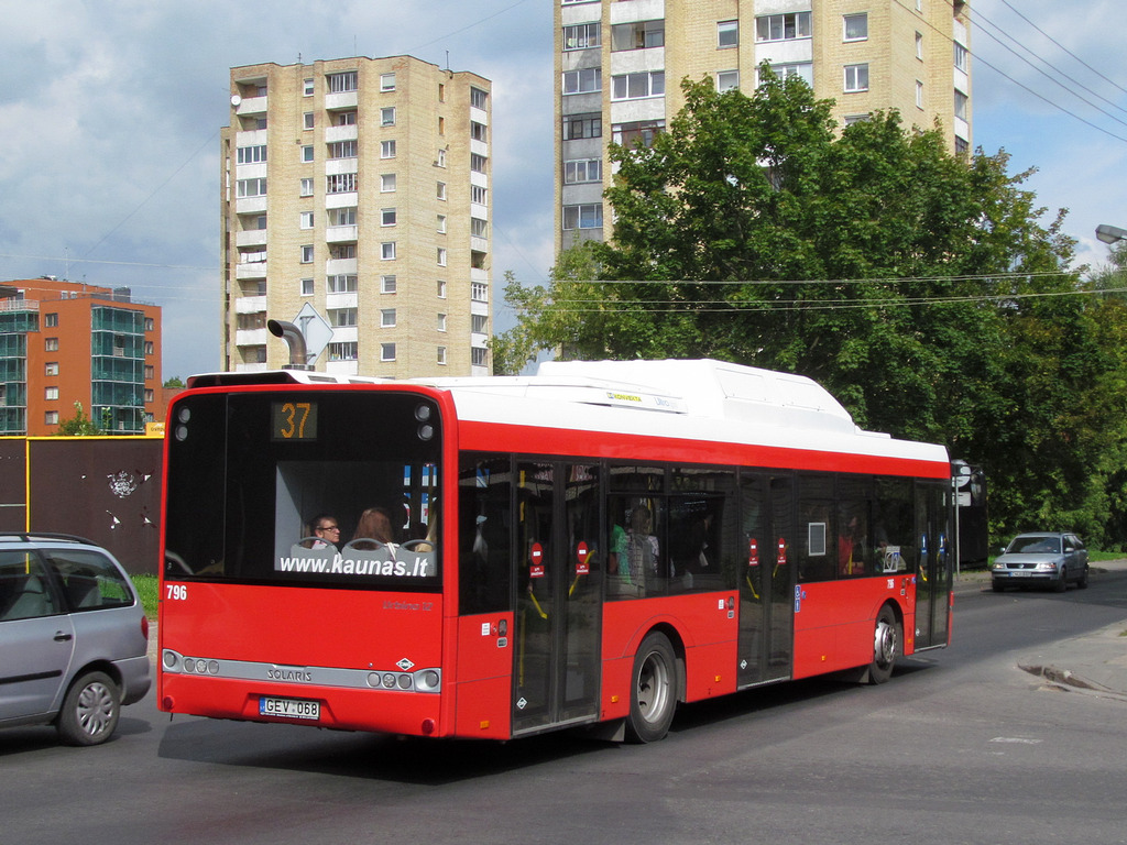 Литва, Solaris Urbino III 12 CNG № 796