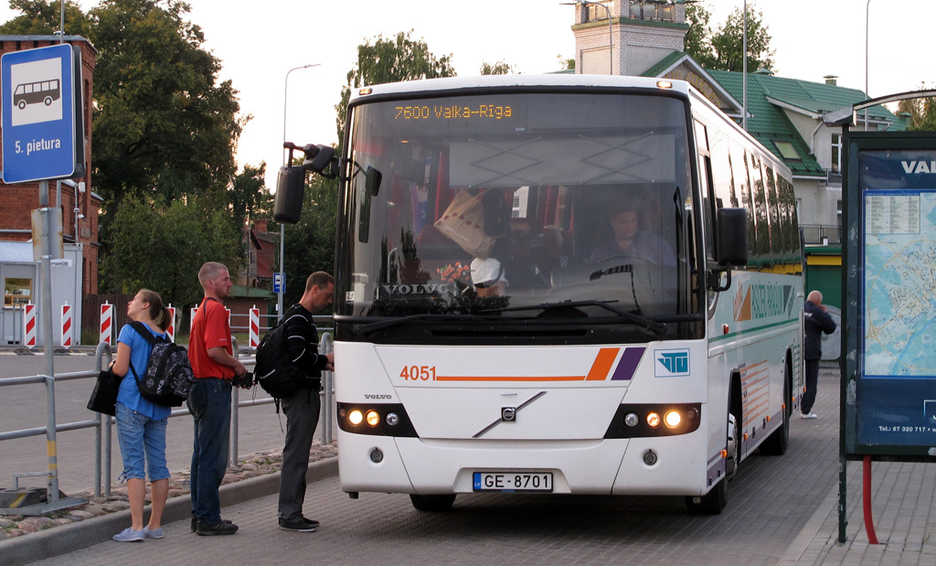 Латвия, Volvo 8700 № 4051