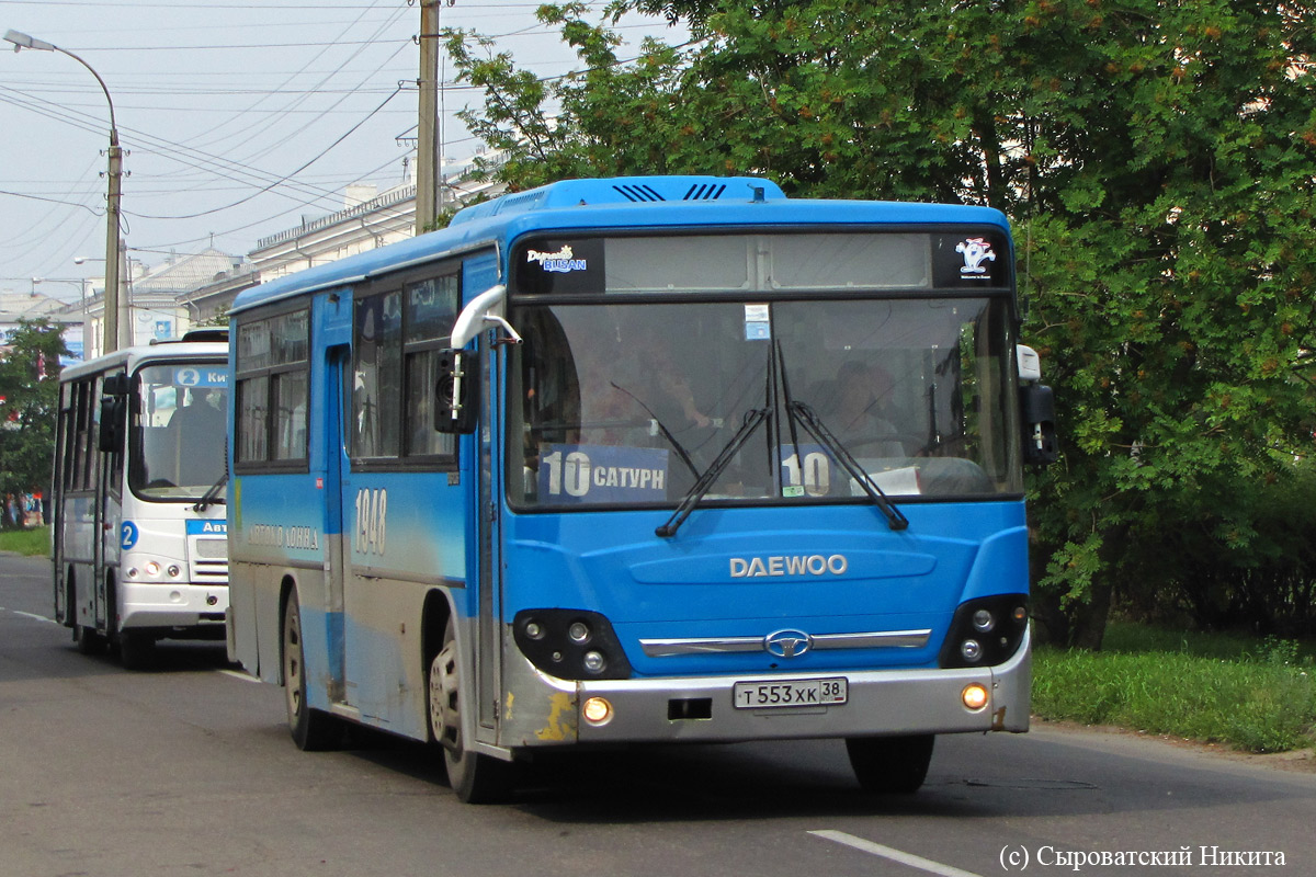 Иркутская область, Daewoo BS106 Royal City (Busan) № Т 553 ХК 38