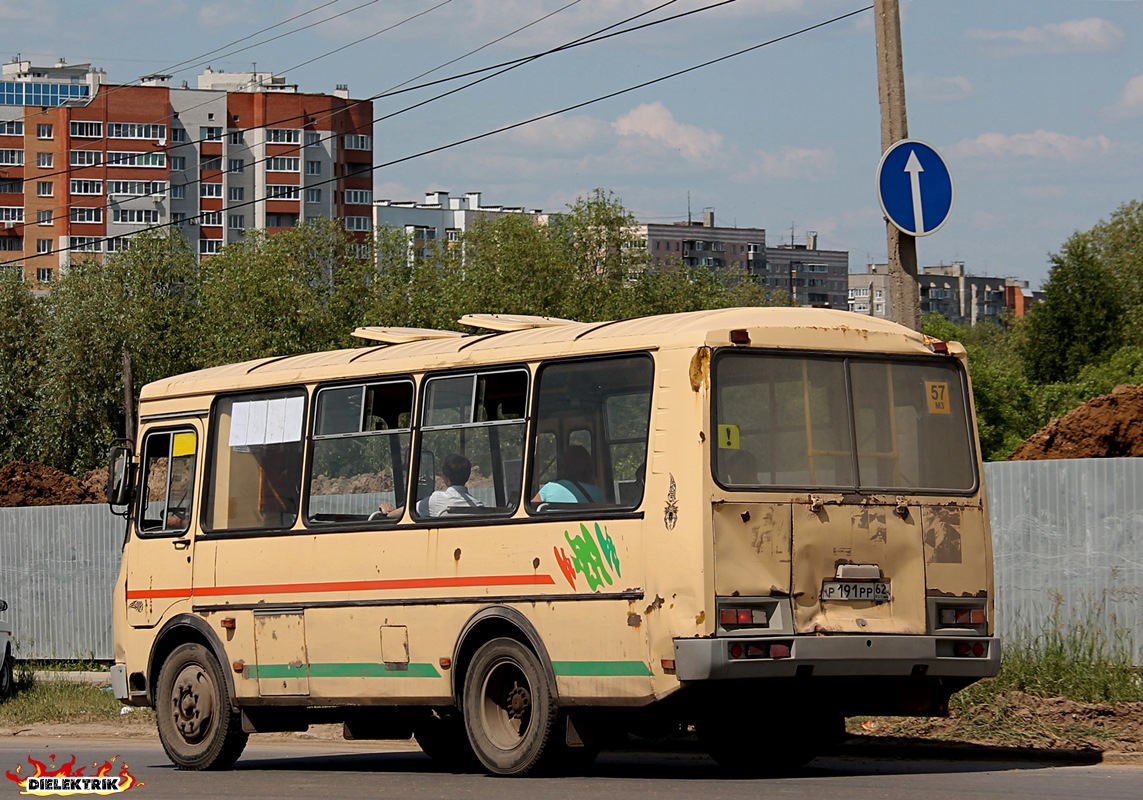 Рязанская область, ПАЗ-32054-07 № Р 191 РР 62