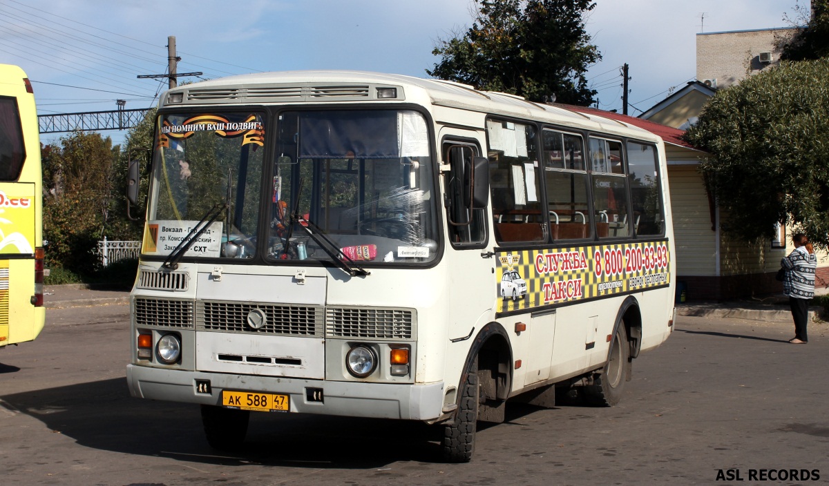 Ленинградская область, ПАЗ-32054 № АК 588 47