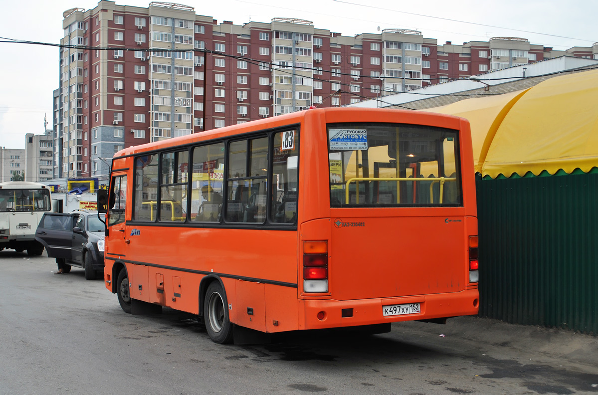 Нижегородская область, ПАЗ-320402-05 № К 497 ХУ 152