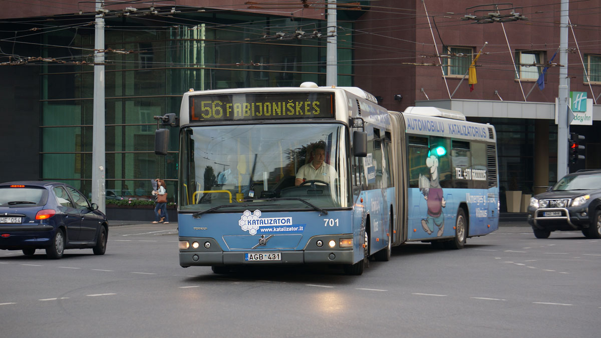 Литва, Volvo 7700A № 701