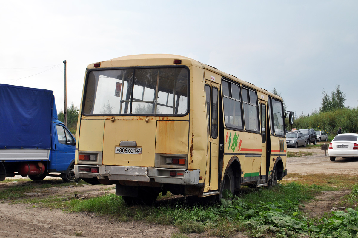 Нижегородская область, ПАЗ-32054 № Е 806 КС 152