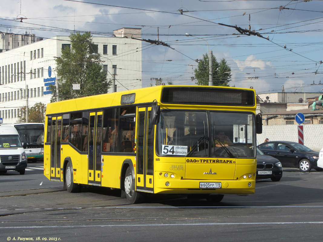 Санкт-Петербург, МАЗ-103.485 № В 605 РР 178