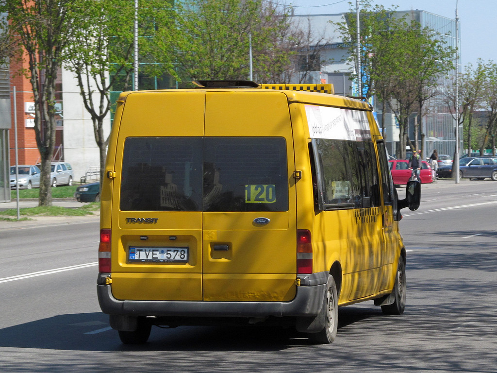 Литва, Ford Transit 75T300 № TVE 578