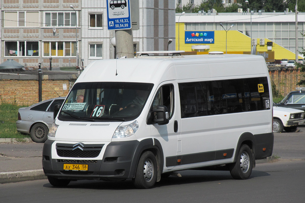 Penza region, Nizhegorodets-2227W (Citroёn Jumper) № АХ 346 58