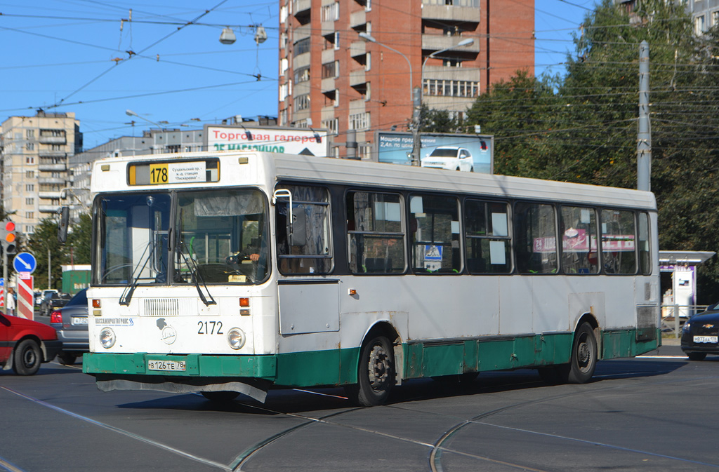 Санкт-Петербург, ЛиАЗ-5256.25 № 2172