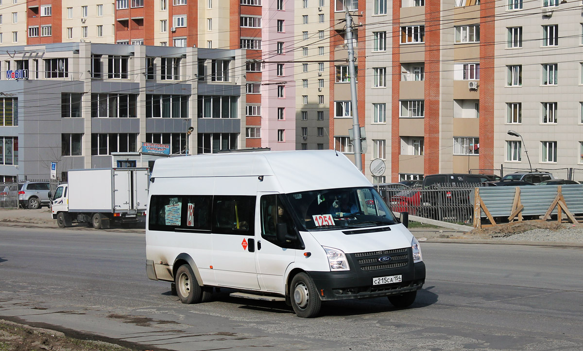 Novoszibirszki terület, Nizhegorodets-222709  (Ford Transit) sz.: С 215 СА 154