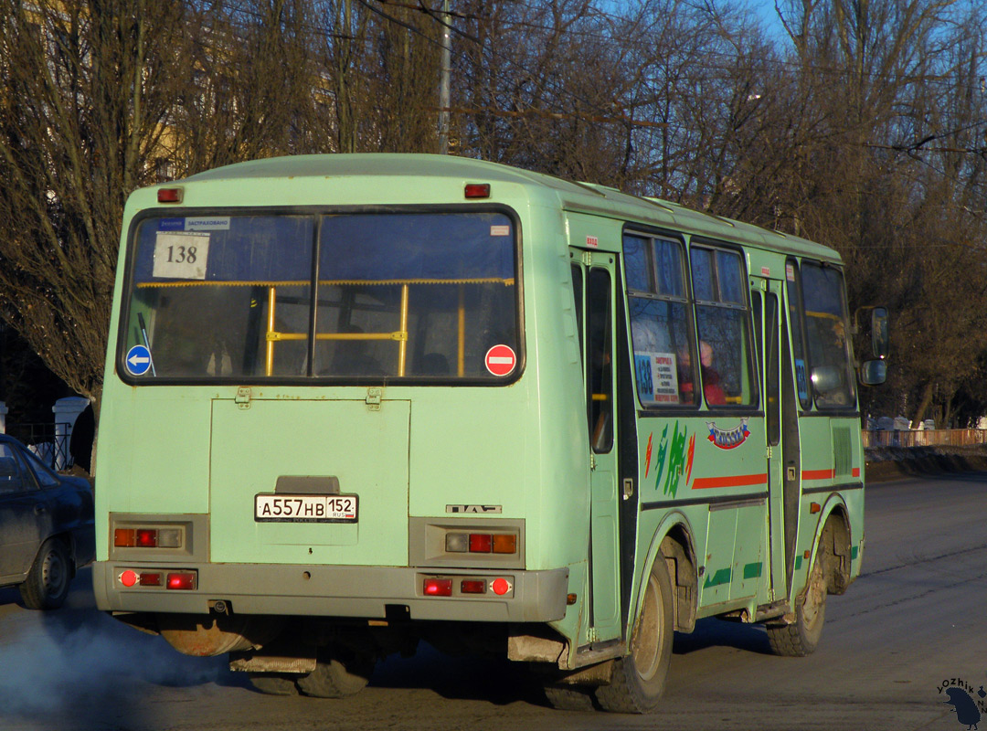 Нижегородская область, ПАЗ-32054 № А 557 НВ 152