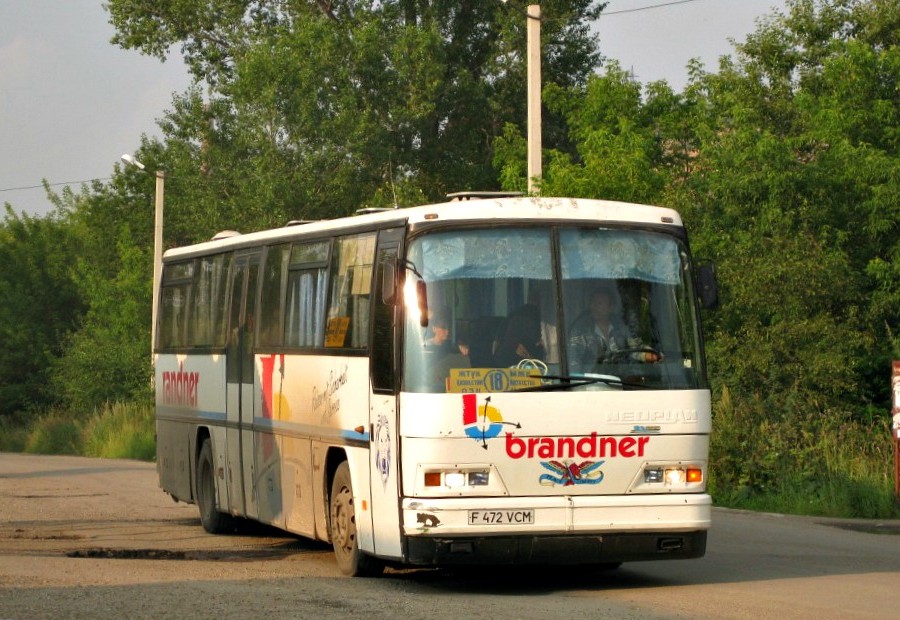 East Kazakhstan province, Neoplan N316Ü Transliner # F 472 VCM