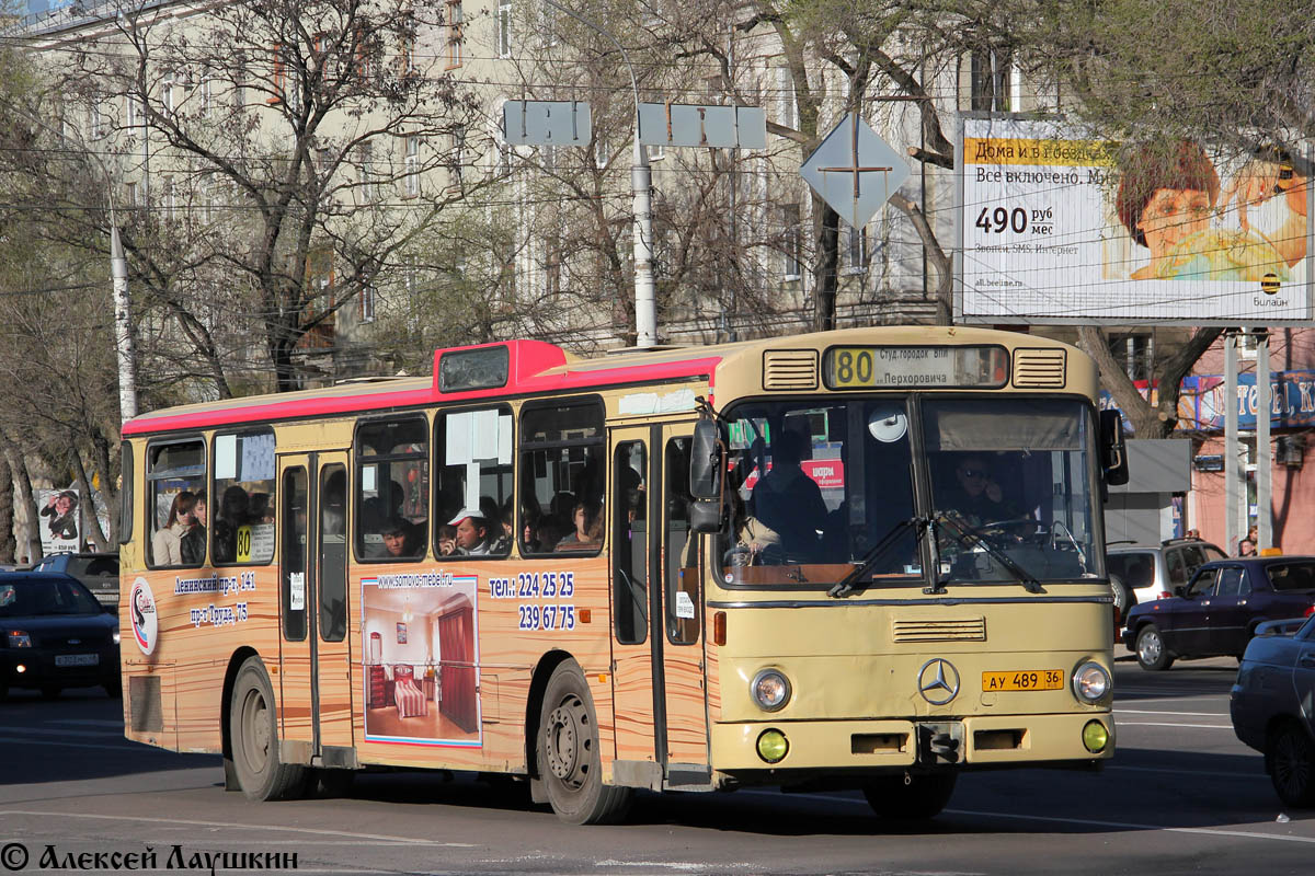 Воронежская область, Mercedes-Benz O305 № АУ 489 36