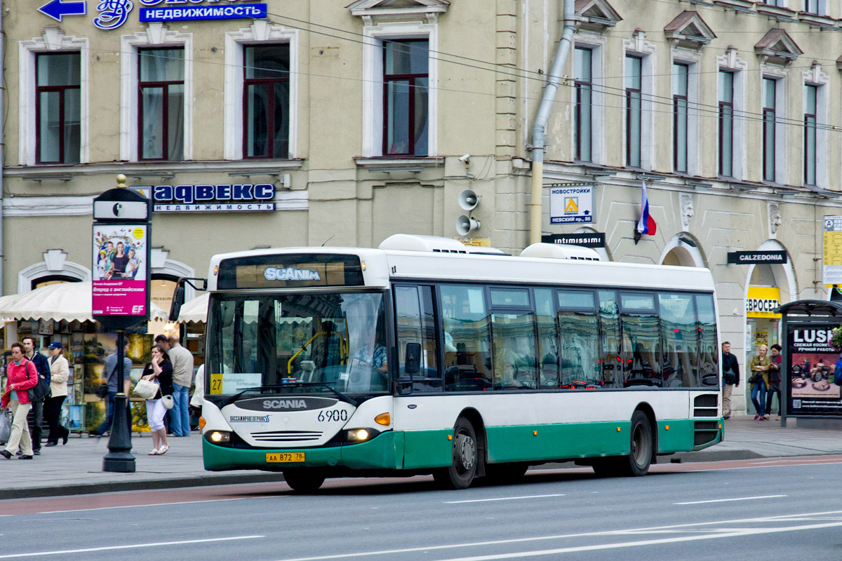 Санкт-Петербург, Scania OmniLink I (Скания-Питер) № 6900