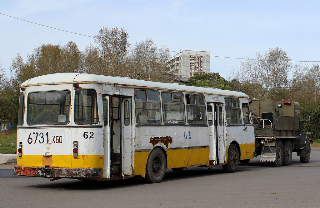 Хабаровский край, ЛиАЗ-677М № 62