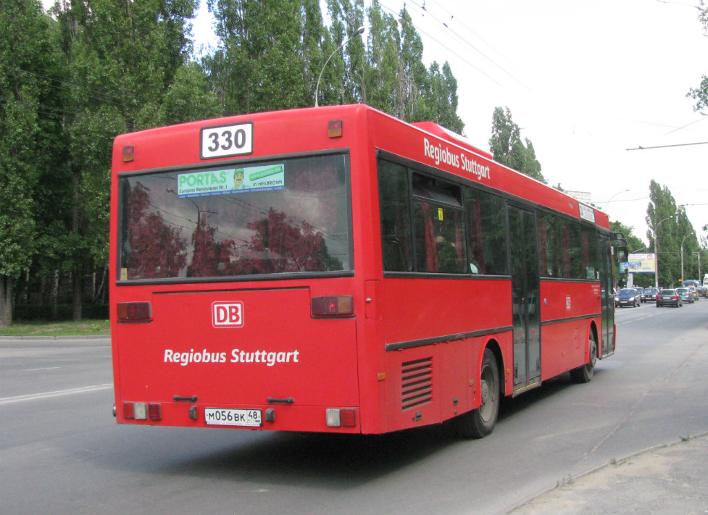 Lipetsk region, Mercedes-Benz O405 # М 056 ВК 48