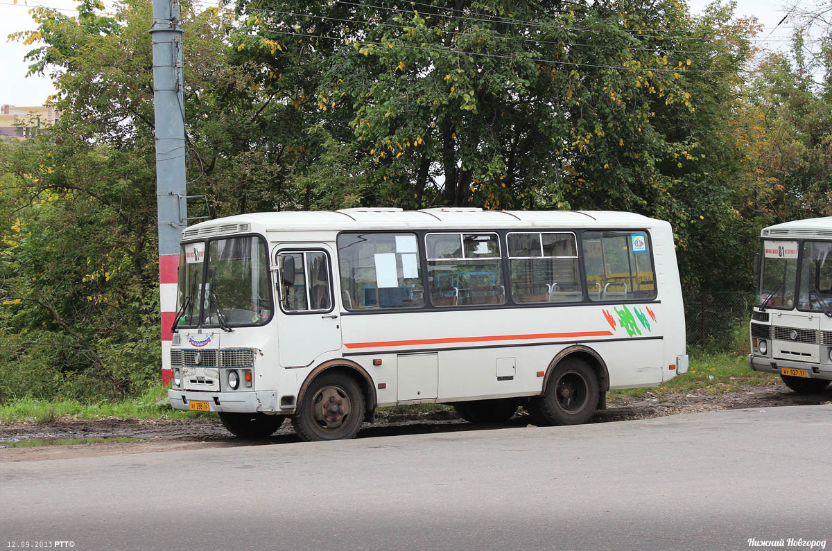Nizhegorodskaya region, PAZ-32054 Nr. АУ 288 52
