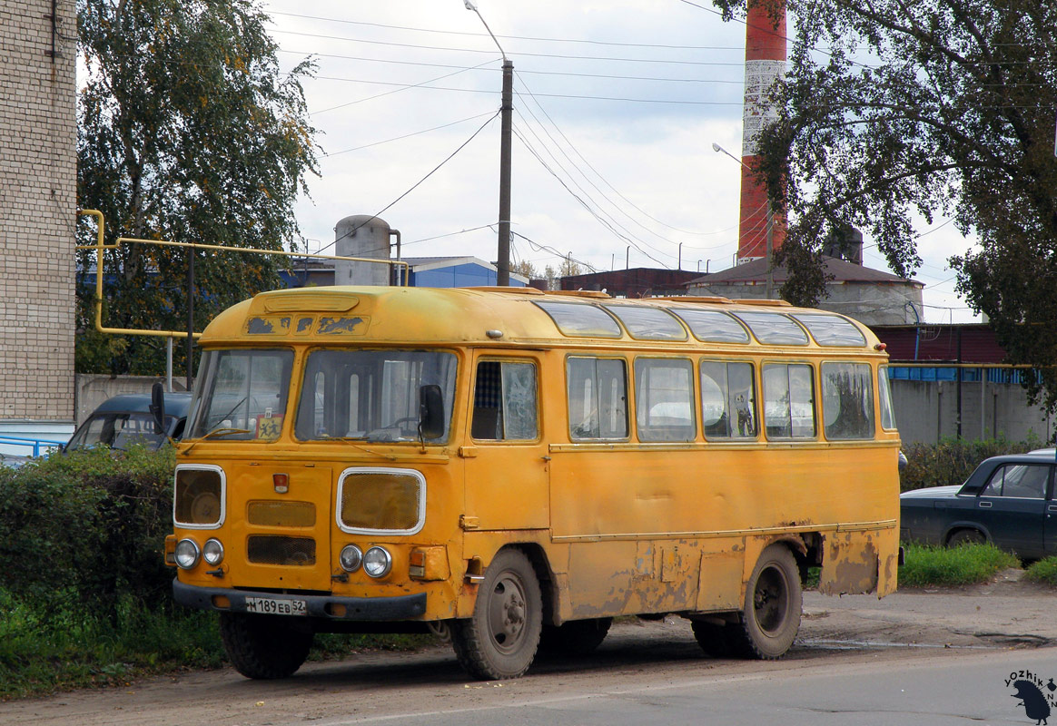 Нижегородская область, ПАЗ-672М № М 189 ЕВ 52