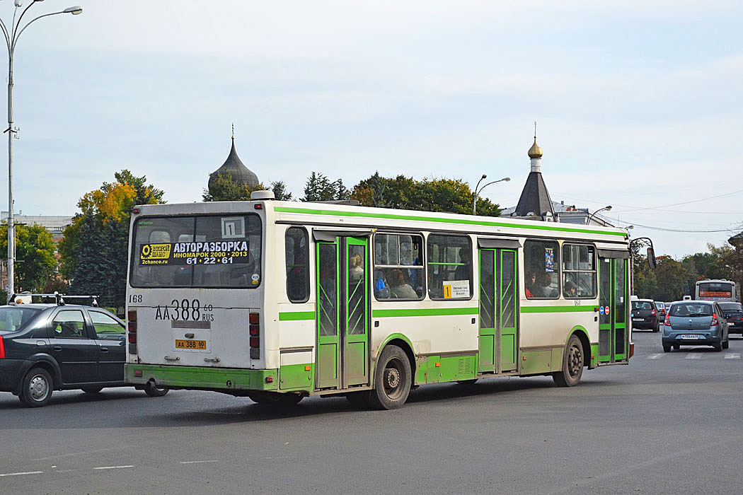 Псковская область, ЛиАЗ-5256.25 № 168