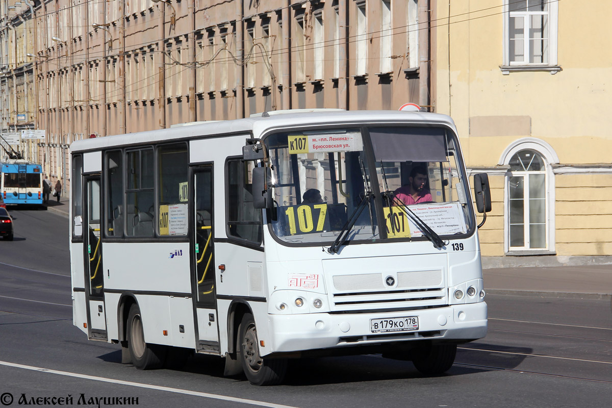 Санкт-Петербург, ПАЗ-320402-03 № 139