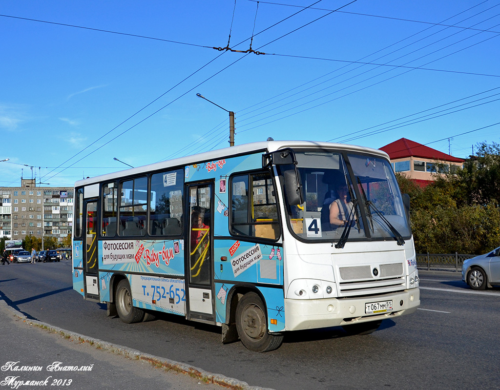 Мурманская область, ПАЗ-320402-05 № Т 067 ММ 51