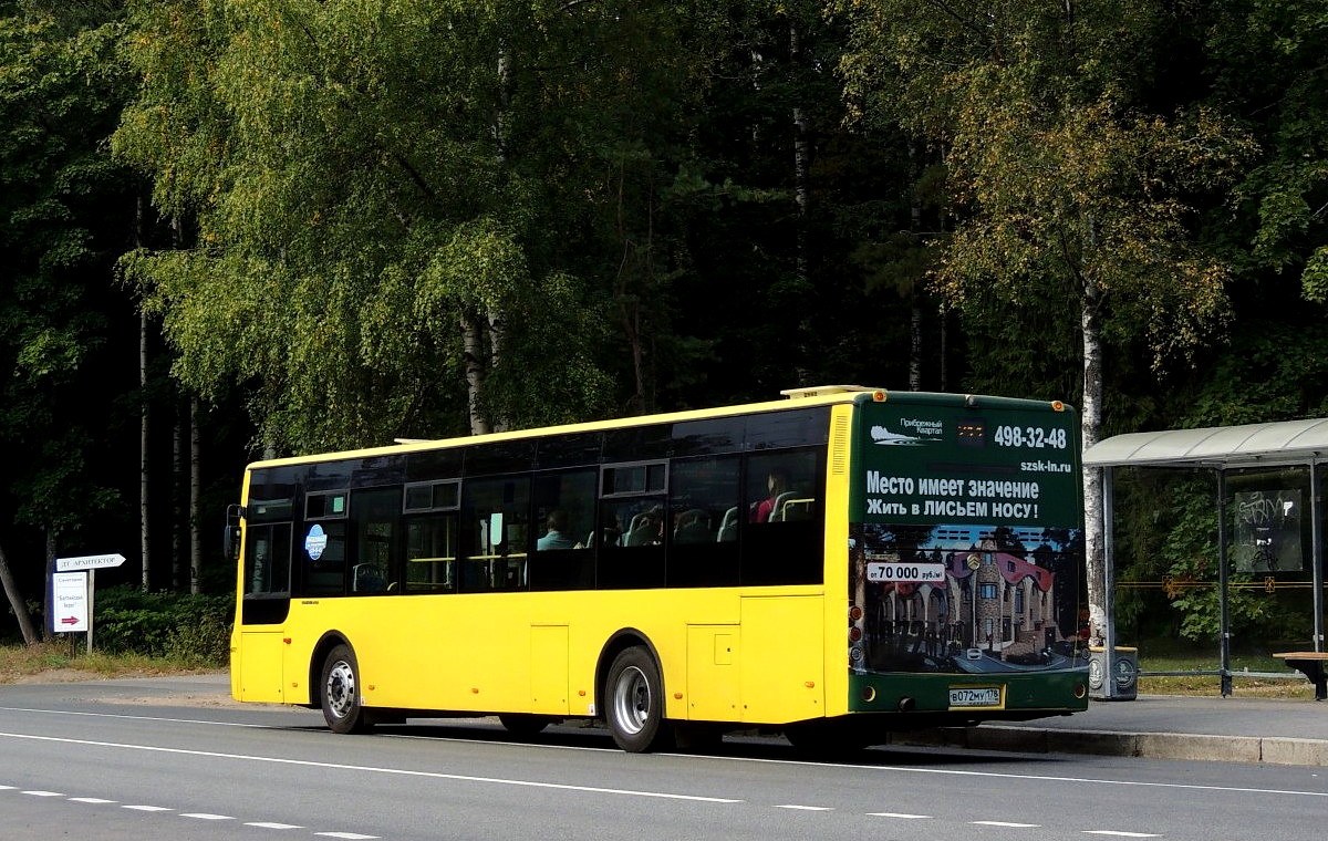 Санкт-Петербург, Golden Dragon XML6125CR № В 072 МУ 178