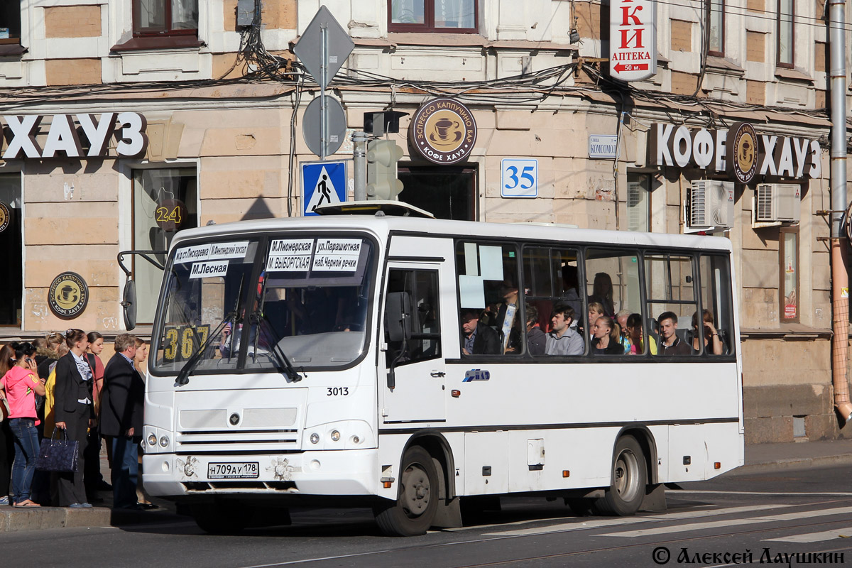 Санкт-Петербург, ПАЗ-320402-05 № 3013