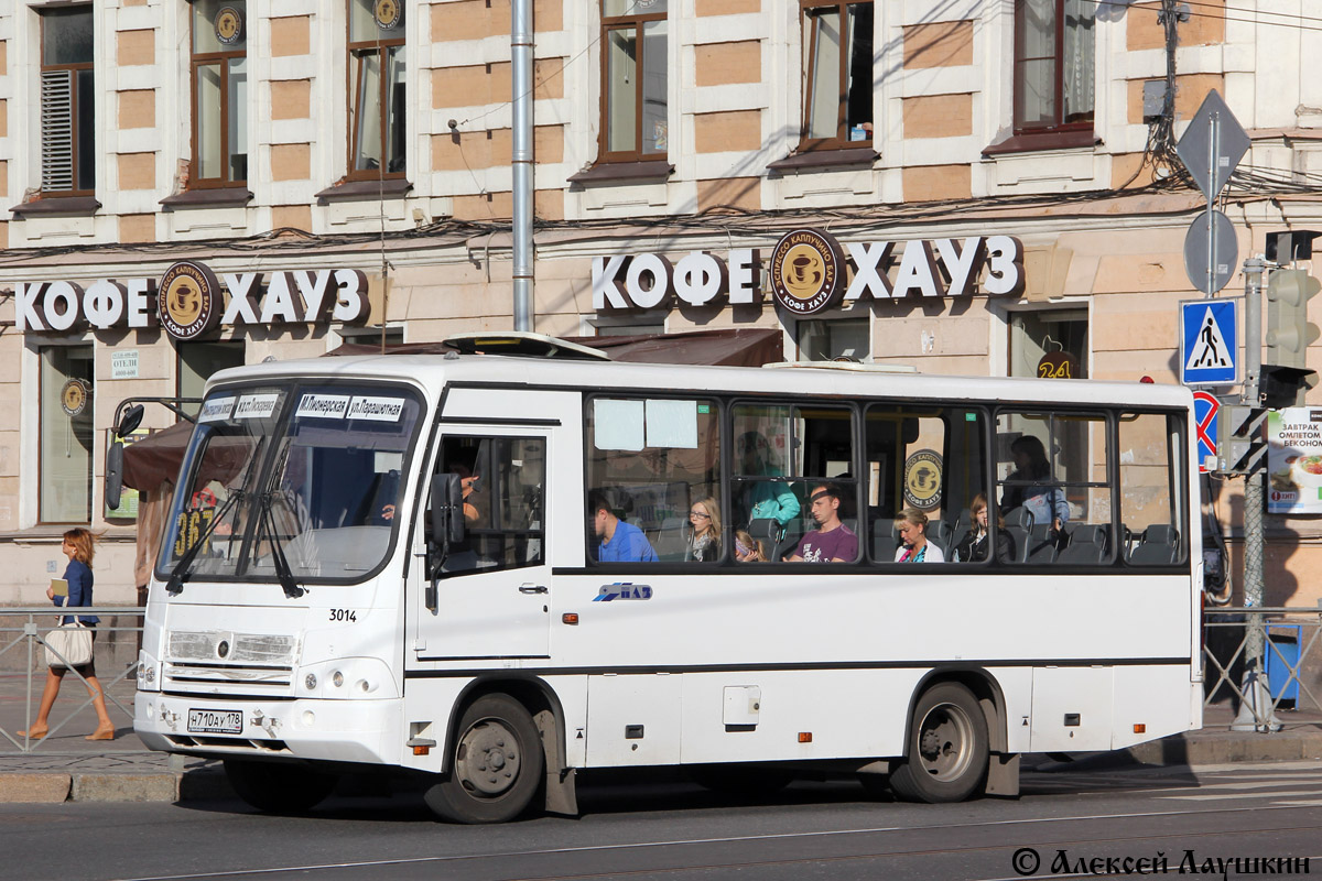 Санкт-Петербург, ПАЗ-320402-05 № 3014