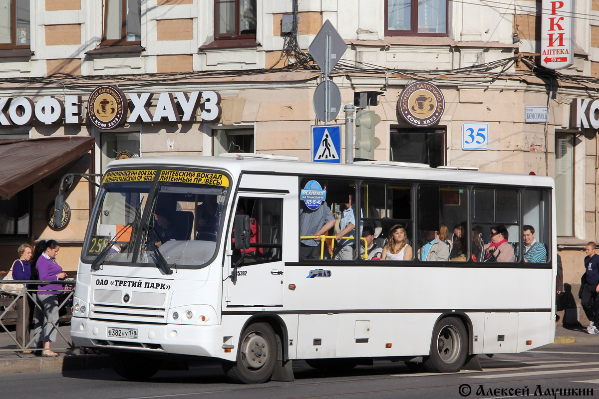 Санкт-Петербург, ПАЗ-320402-05 № В 382 НУ 178