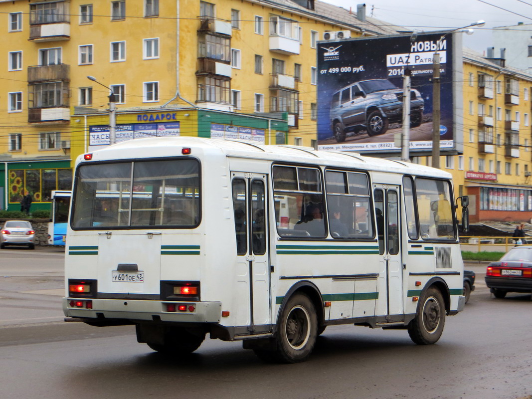 Кировская область, ПАЗ-32054 № У 601 ОЕ 43