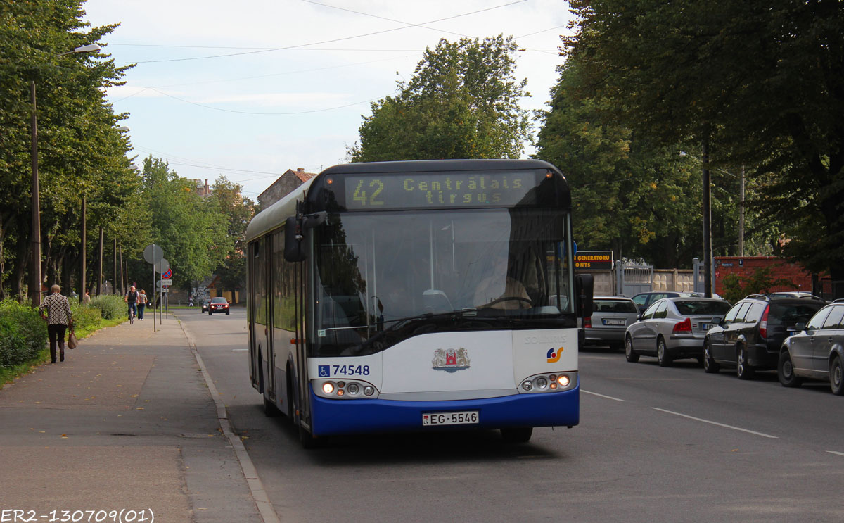 Латвия, Solaris Urbino I 12 № 74548