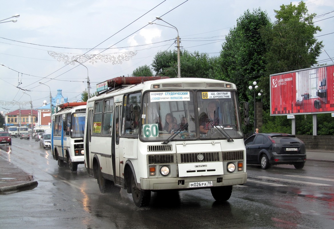 Томская область, ПАЗ-32054 № М 026 РА 70