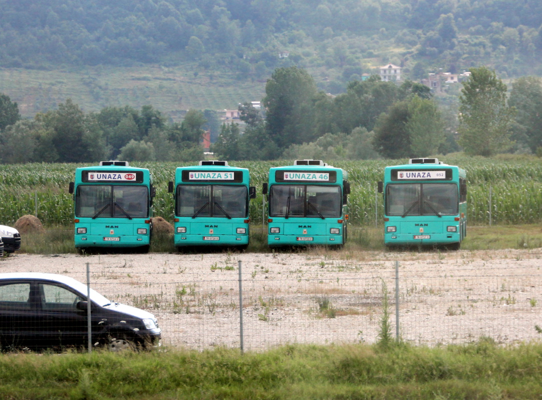 Albanien, Ramseier & Jenzer Nr. TR-0714 U; Albanien, Ramseier & Jenzer Nr. TR-0716 U; Albanien, Ramseier & Jenzer Nr. TR-0711 U; Albanien, Ramseier & Jenzer Nr. TR-0717 U; Albanien — Miscellaneous photos