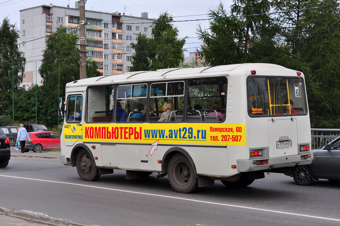 Архангельская область, ПАЗ-32054 № 4401