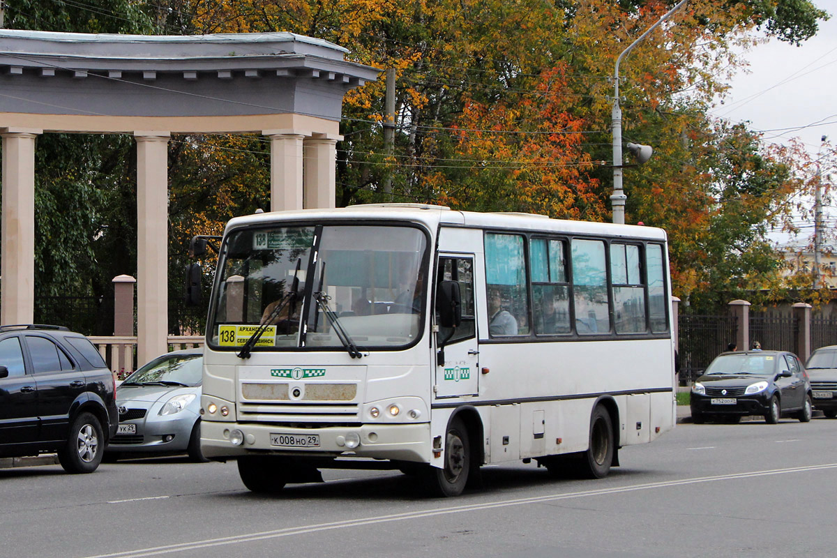 Архангельская область, ПАЗ-320402-03 № К 008 НО 29 — Фото — Автобусный  транспорт