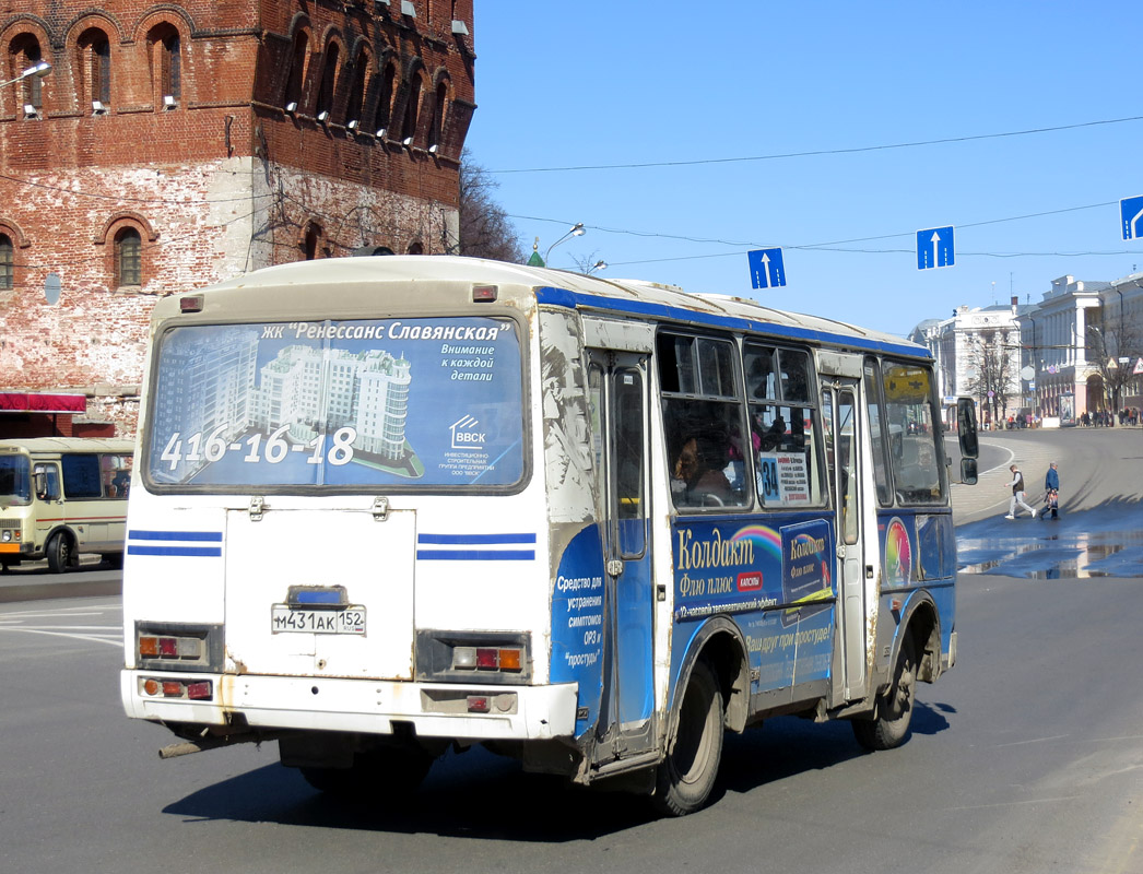 Nizhegorodskaya region, PAZ-32054 № М 431 АК 152