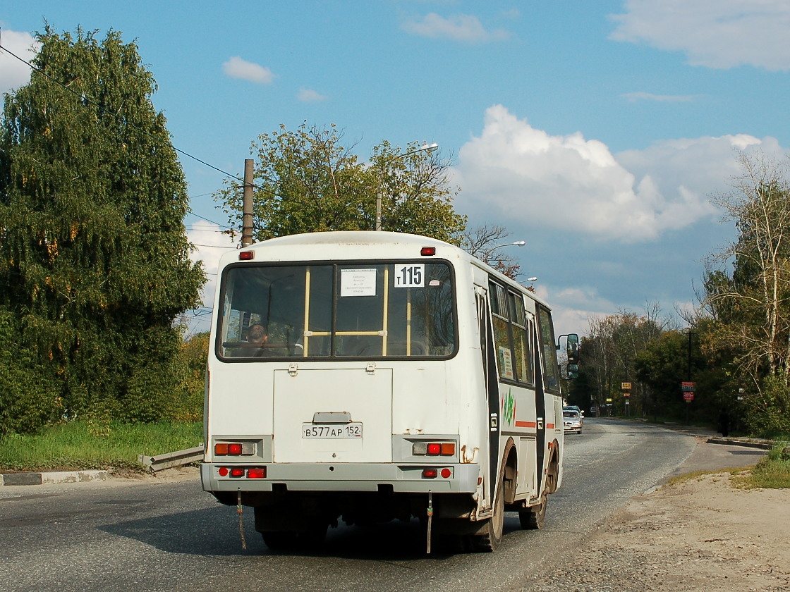 Нижегородская область, ПАЗ-32054 № В 577 АР 152