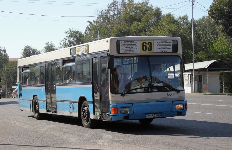 Almaty, MAN 895 NL202 # 558