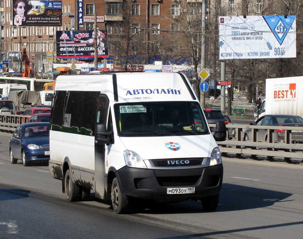 Москва, Нижегородец-2227UU (IVECO Daily) № М 093 ОУ 197