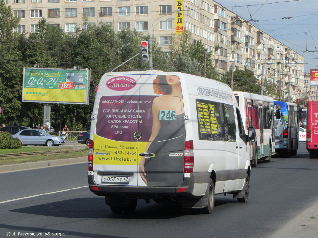 Санкт-Петербург, Луидор-22360C (MB Sprinter) № У 053 РТ 47