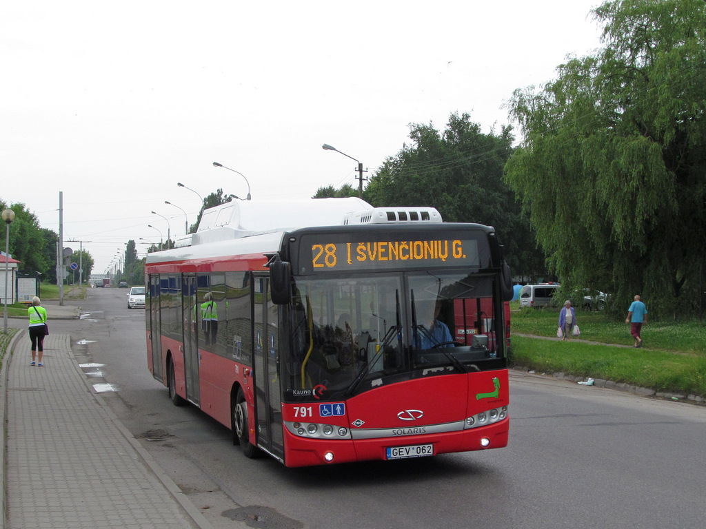 Литва, Solaris Urbino III 12 CNG № 791