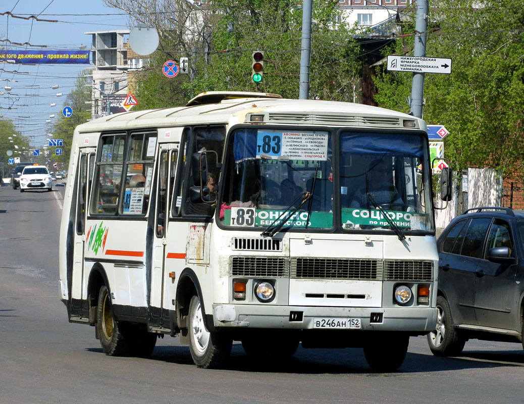 Нижегородская область, ПАЗ-32054 № В 246 АН 152