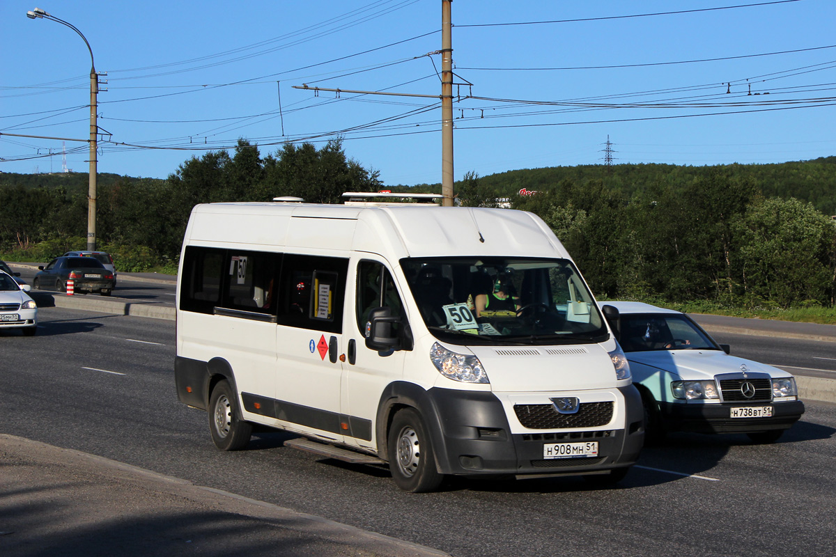 Мурманская область, Нижегородец-2227SK (Peugeot Boxer) № Н 908 МН 51