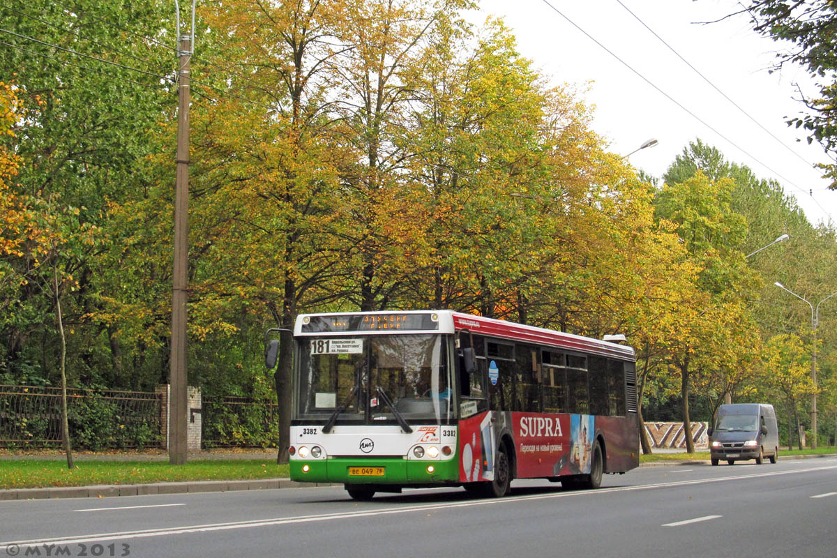 Санкт-Петербург, ЛиАЗ-5292.20 № 3382