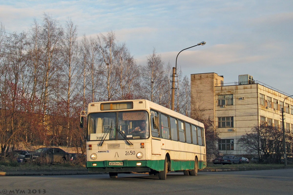 Санкт-Петербург, ЛиАЗ-5256.25 № 2650