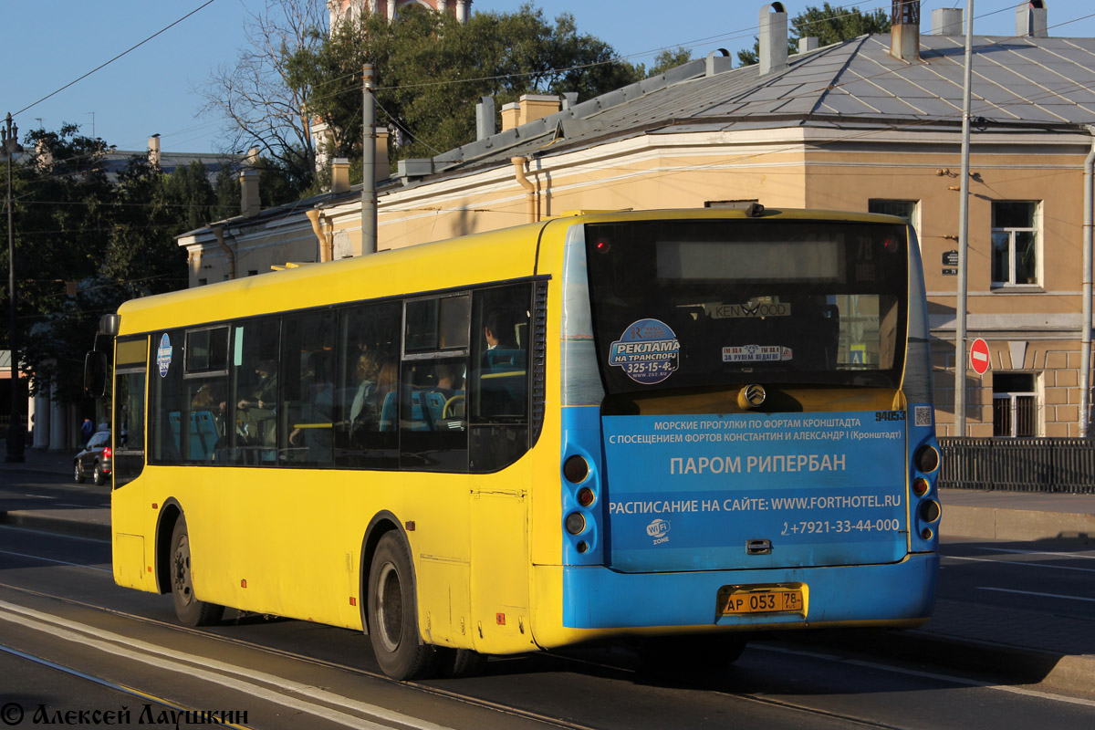 Санкт-Петербург, Golden Dragon XML6112UE № АР 053 78