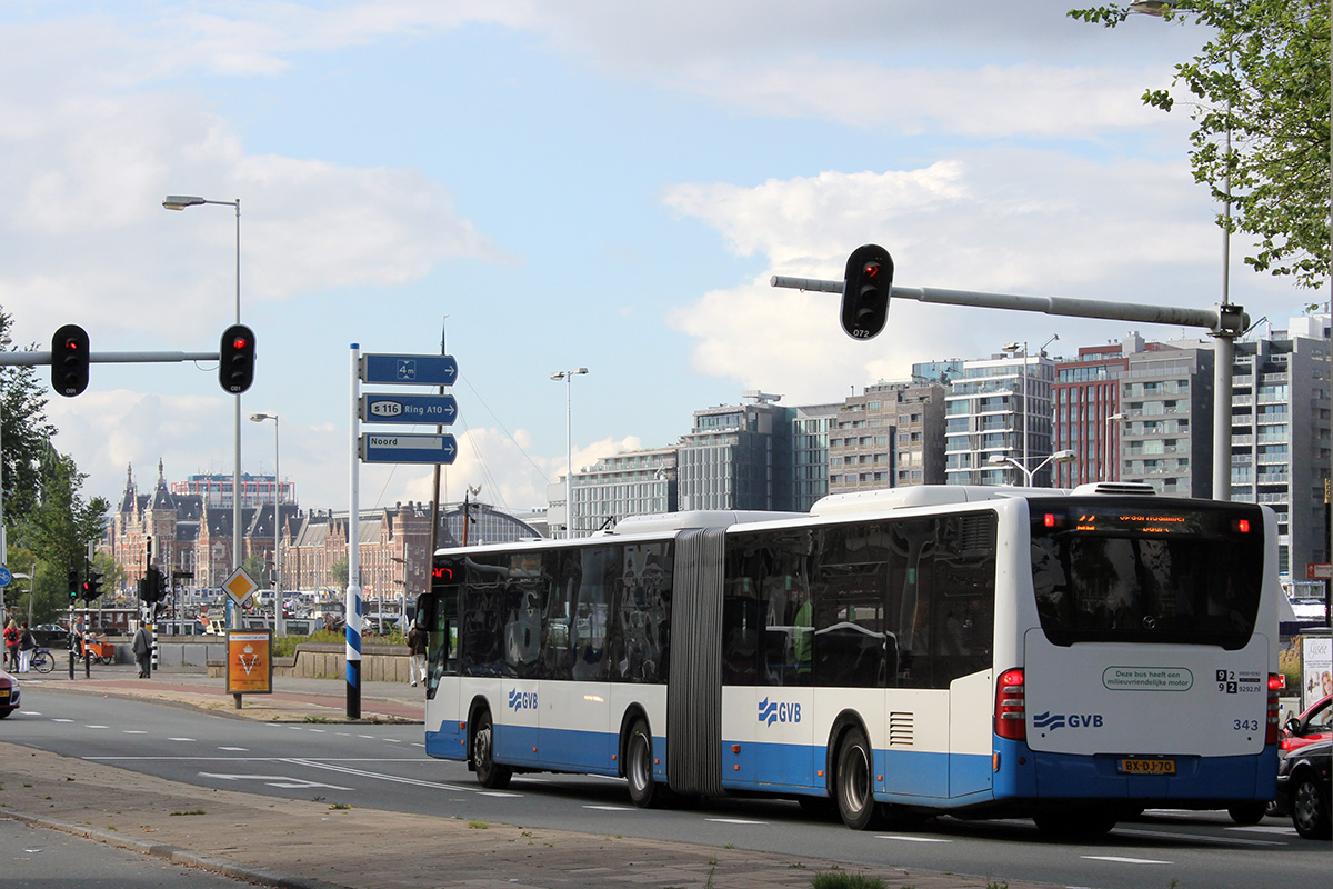 Нидерланды, Mercedes-Benz O530G Citaro facelift G № 343